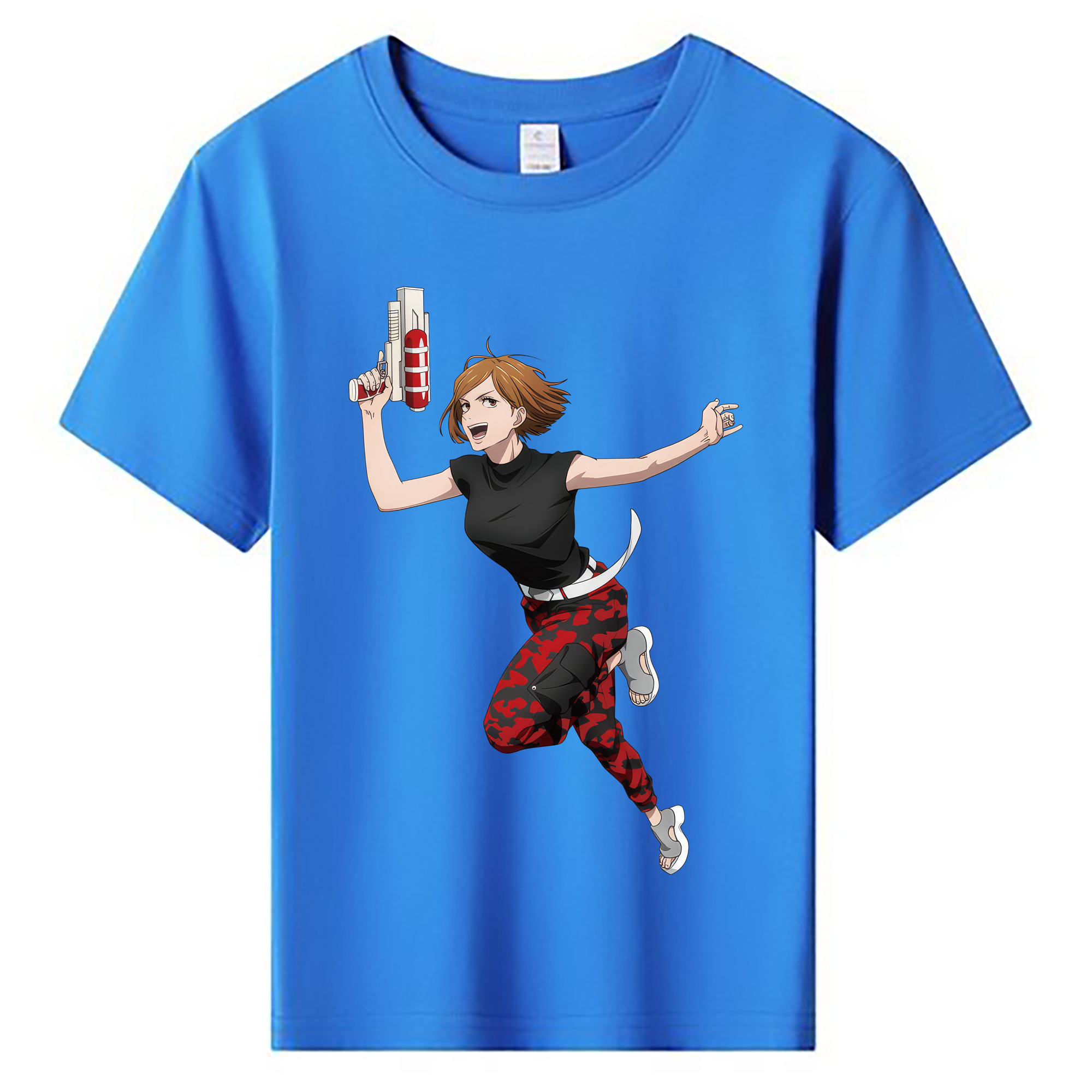 （画像用） 呪術廻戦 Jujutsu Kaisen 綿100％キッズTシャツ（フロントプリント）